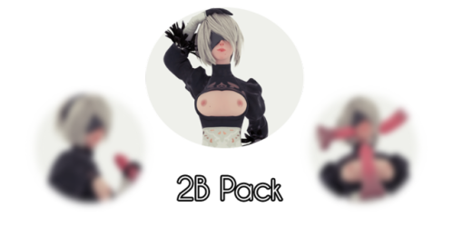 lawzilla3d: Hey guys! I just finished another 3D pack, this time we have some 2B from Nier AutomataHi-res   all the versions in Patreon & Gumroad Versions include:-Pin up poses-Penetration-Gangbang-Cum versions    Everyone! The 2B 3D pack is up in