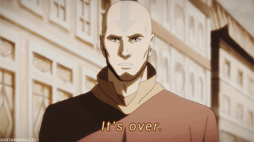 raavaspirit:  avatarparallels:  Avatar: It's over.   
