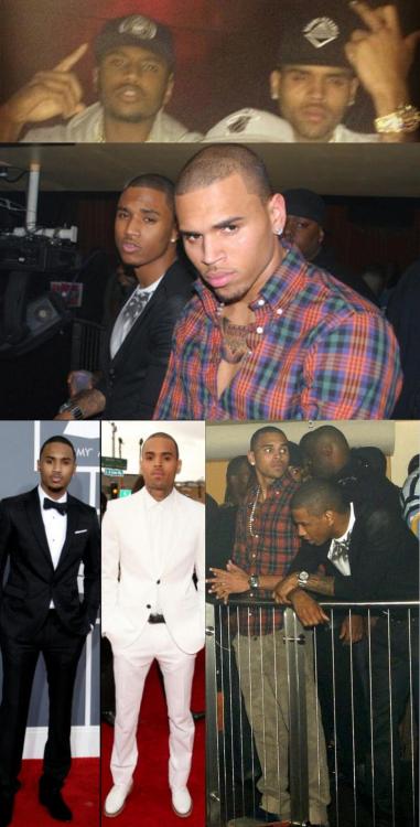 Porn photo takethatdicknigga:  Chris Brown + Trey Songz