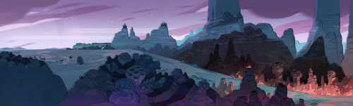 A selection of Backgrounds from the Steven Universe episode: Ocean Gem  Art Direction: Elle Michalka Design: Steven Sugar, Emily Walus, Sam Bosma Paint: Amanda Winterstein, Jasmin Lai