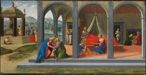 The Birth of Saint John the Baptist, by Francesco Granacci, Metropolitan Museum of Art, New York Cit