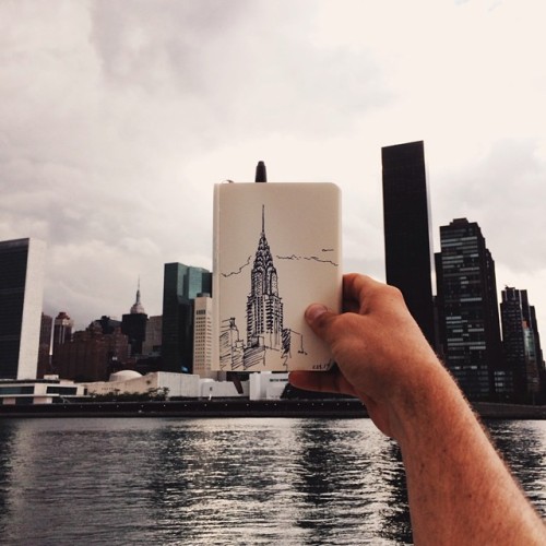 liferuin:Christian BorgerA New York Sketch, 2014