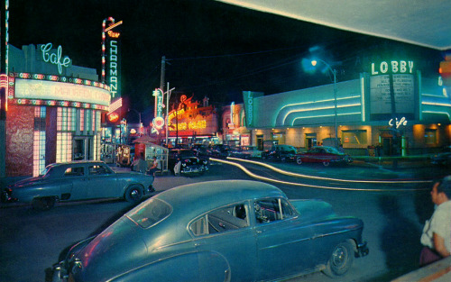 XXX 20th-century-man:  Night Scene on Juarez photo