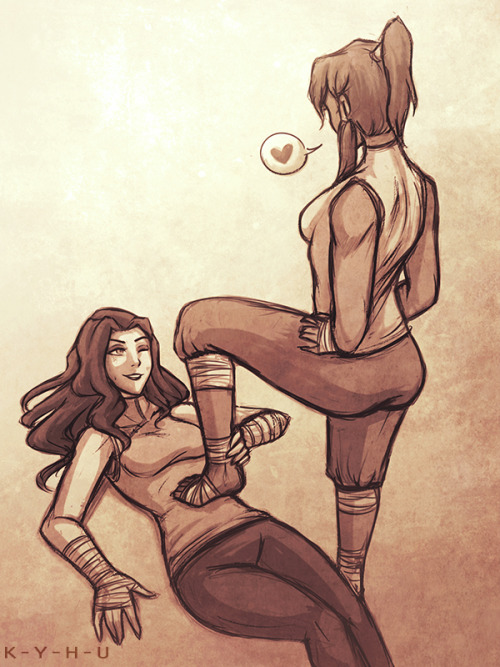 iahfy:  reupload of some older korrasami stuff from my old account  <3 <3 <3 <3