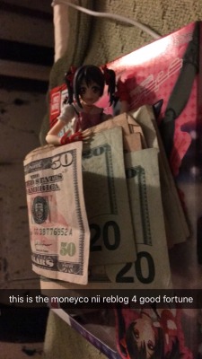 thedesureich:  this is the moneyco nii it only shows up once every 420 years, reblog for good fortune, ignore for not good fortune 