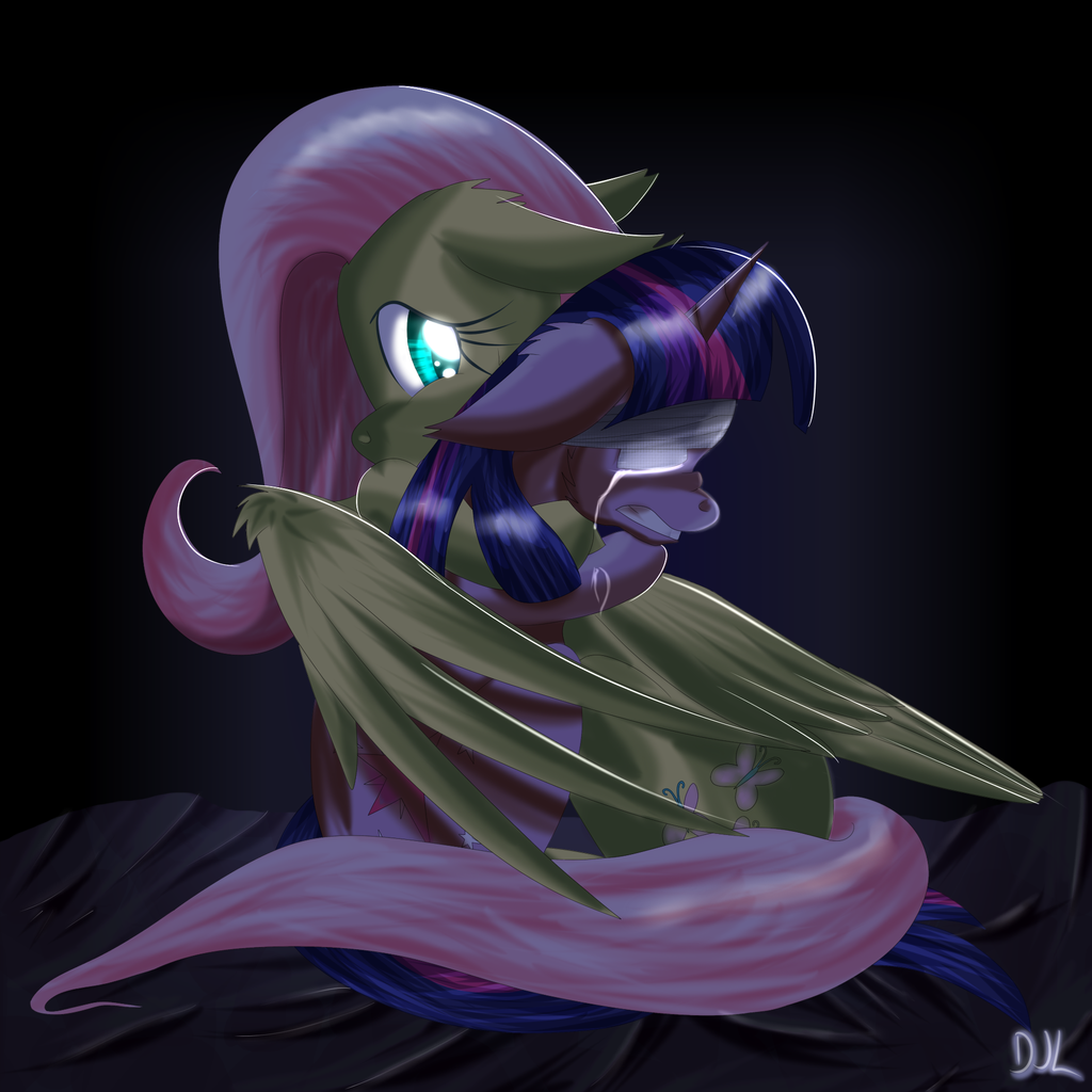 sintakhra:  Fluttercuddles make the world a better place  ;w; Awww&hellip;.