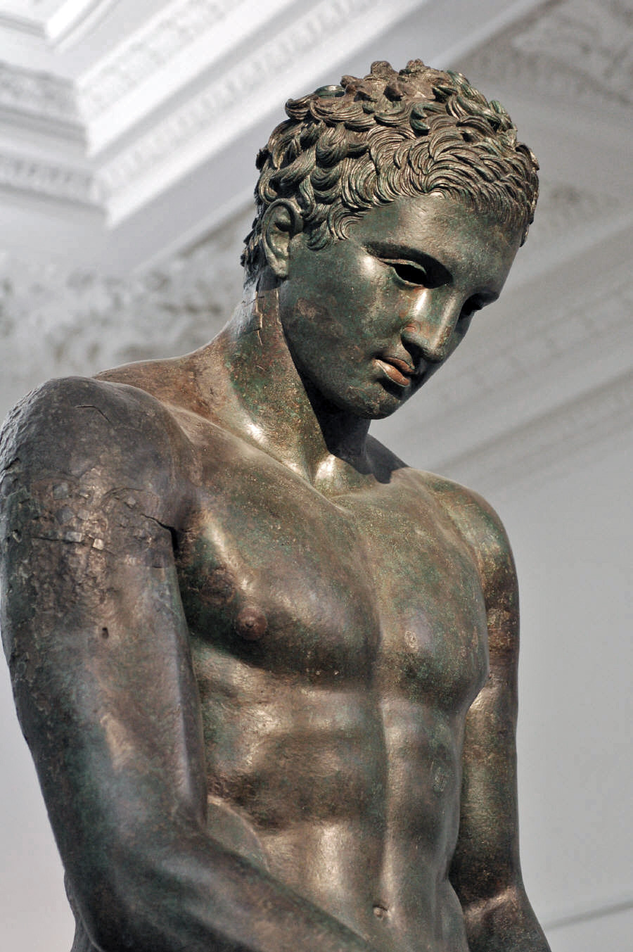 isgandar:  Athlete found off the shore of Croatia,  National Museum Zagreb, Croatia 