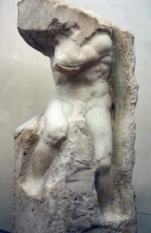 Michelangelo Buonarroti, Atlas, ca. 1525-1530 