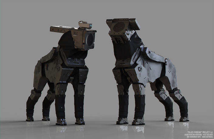 themarionettequintet:  thebluefloof:  visionofsilence:  Black Phoenix Project: Scout