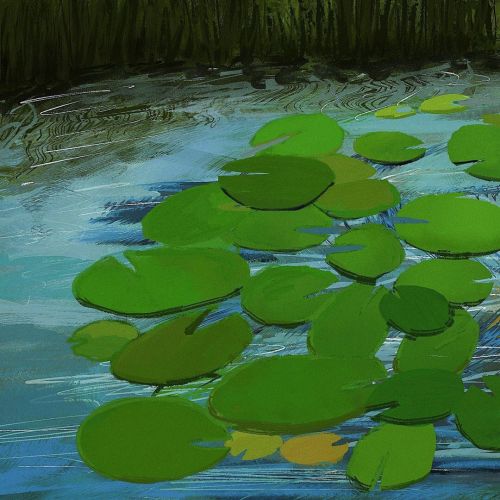 17/30 (water/earth) &gt;saw waterlilies &gt;got inspired &gt;failed succesfully &gt;