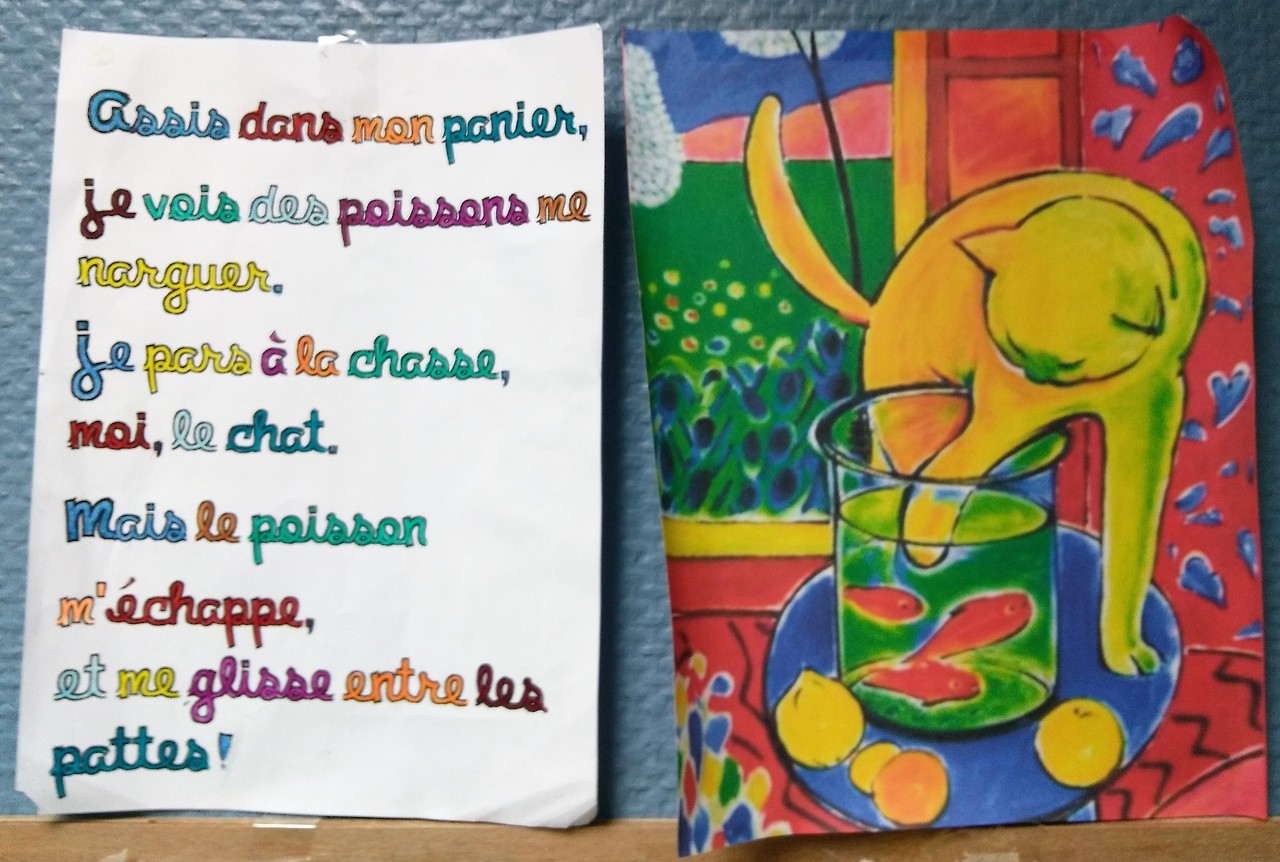 Ecole En Poesie Dans Le Cadre D Un Echange Entre Cm2 Et 6 Les