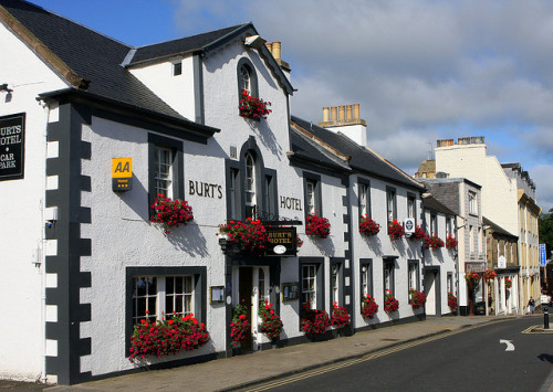 scotland-forever:Burt’s Hotel in Melrose Scotland by *Michelle*(meechelle) 