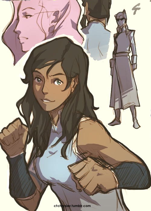 XXX ctchrysler:  Random LoK (mainly Korra) doodles! photo