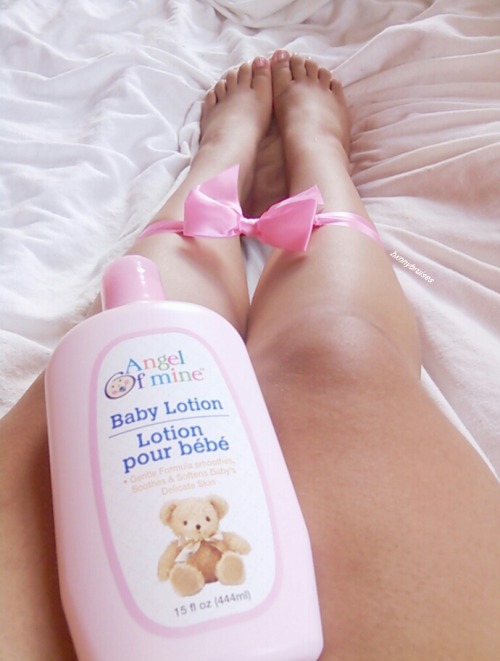 bxnnybruises:  ~ baby in pink satin.