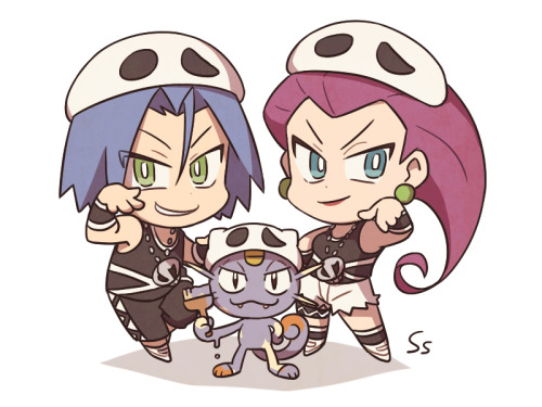 animepopheart:★ 【ライチー】 「したっぱ*」 ☆⊳ team rocket (pokemon)✔ republished w/permission⊳⊳follow us on inst