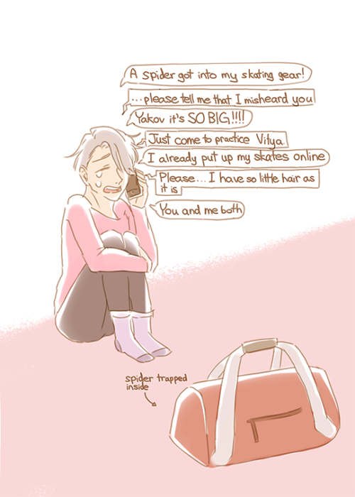 remocon:Viktor “I’m so extra I would retire because a spider got into my bag”