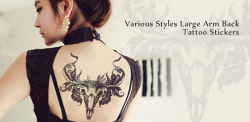 intimategadgets:  Various Styles Large Tattoo