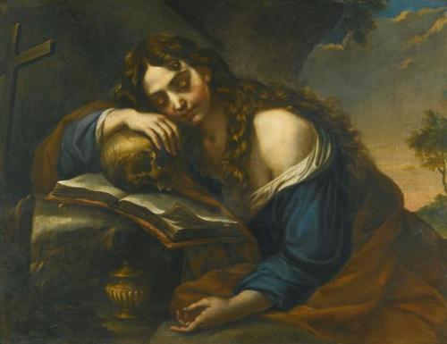 Giovanni-Battista Beinaschi (1636–1688)Mary Magdalene sleeping