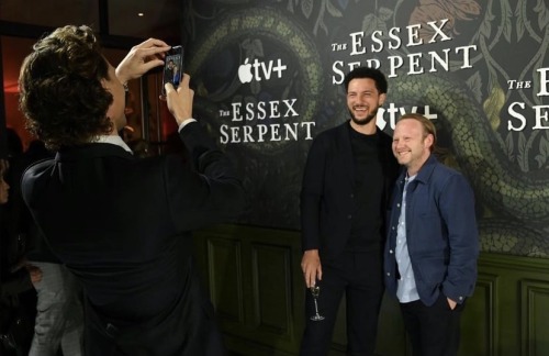NEW: Tom With The Cast Of The Essex Serpent And Todays Premiere And Screening. . 24.04.2022