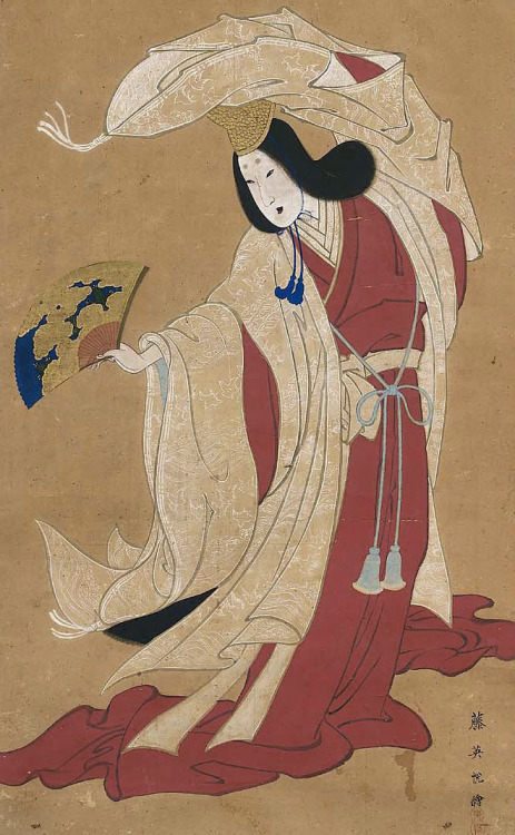 japaneseaesthetics: Shirabyoshi Dancer Shirabyoshi zu 白拍子図 Eietsu first half of the 19th century ME