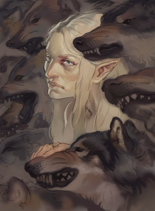 perplexingly:Corrupted Galadriel stealing all of Sauron’s wolves is my favourite subject to dr
