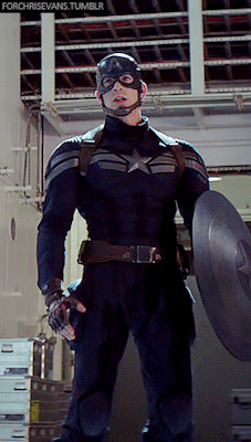 forchrisevans:  : I thought you were more than just a shield.