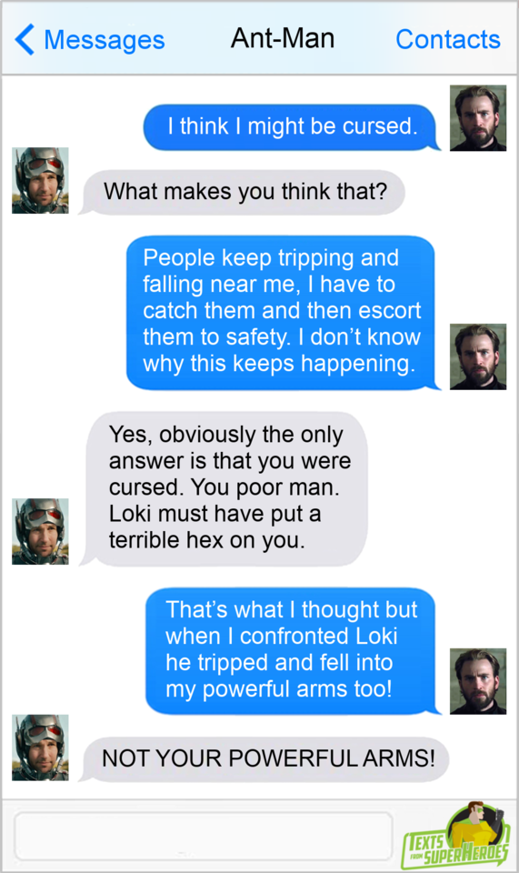 Texts From Superheroes