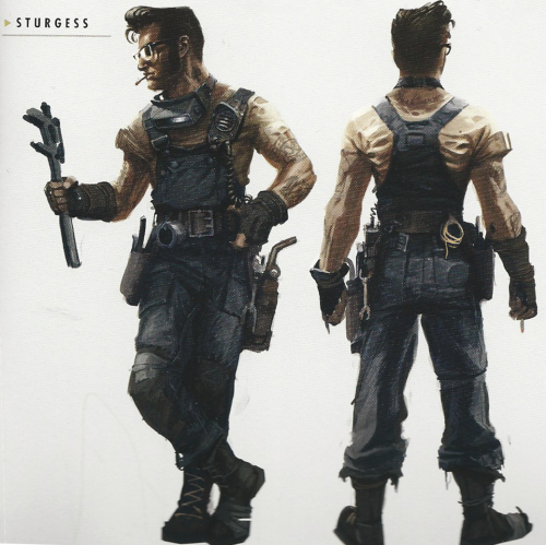 officialfalloutfour - Original concept art of some of the most...