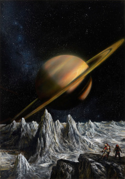 scifiction:  Illustration by Bob Eggleton, 1996