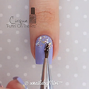 nailpornography:  Glitter Gradient