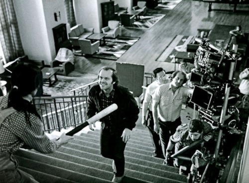horror-movie-confessions:Behind the scenes of The Shining (1980)