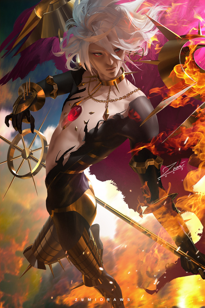 zumidraws:    Karna is probabaly my most favorite male character from Fate. After