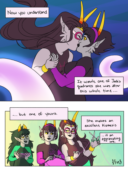 manicpeixesdreamgirl:my ladystuck entry! I’ve never done a multiple-panels-per-page type of comic be