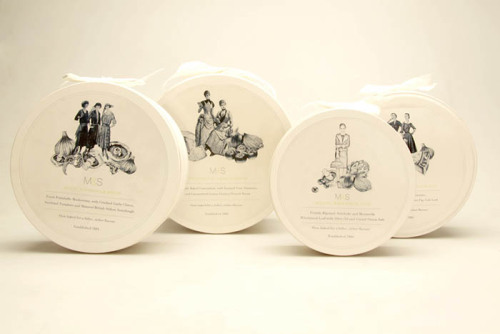 Marks and Spencer’s collectable bread tins designed by Claudia Lloyd, UK