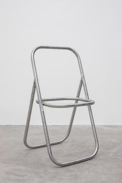 exasperated-viewer-on-air:Aleana Egan - Myrtle chair, 2014steel85.5 x 46 x 37.5 cm / 33.7 x 18.1 x 14.8 each chair