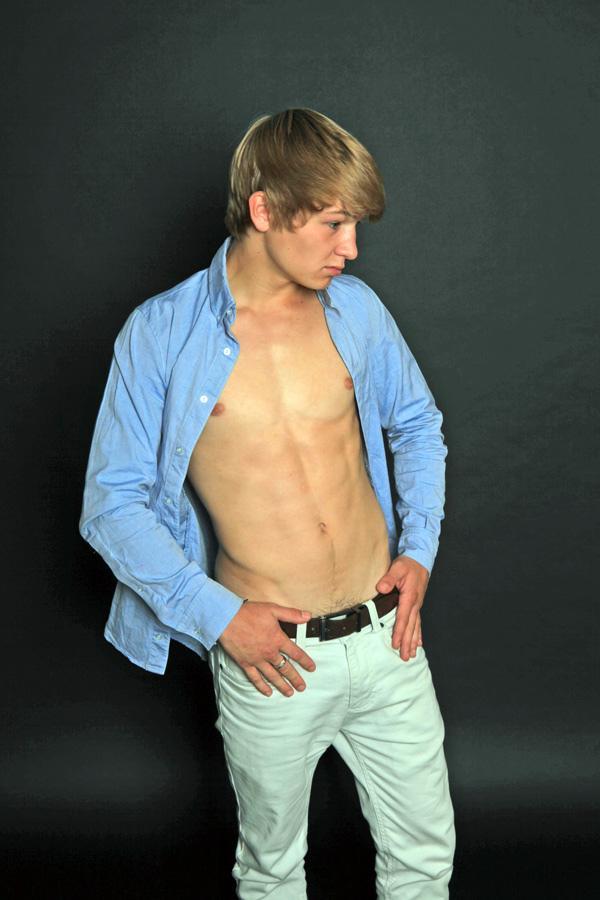 jmorecock:  Teen Model Gary Fletcher. 