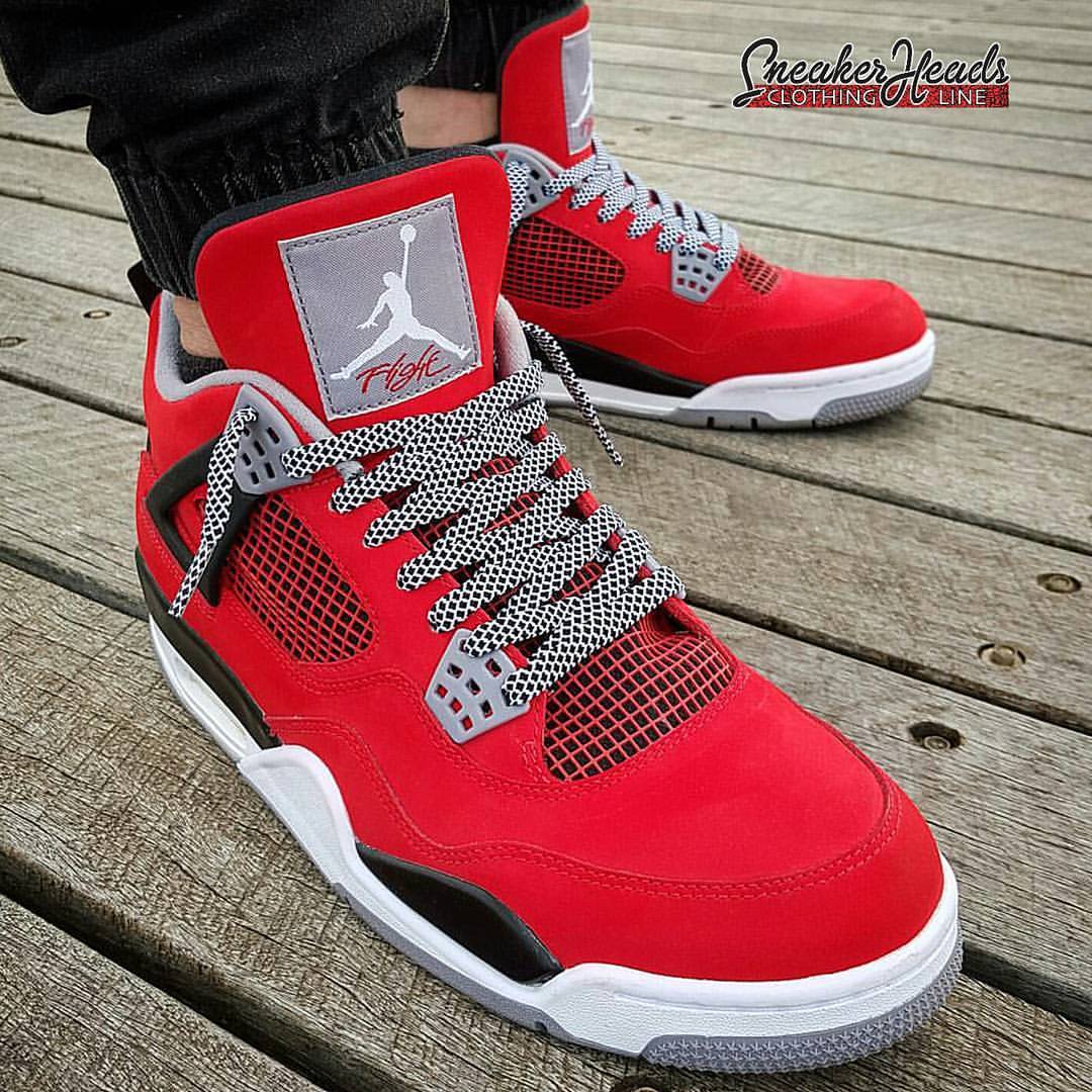 Katty Customs on X: “Raging Bull” 🔥 Customized Air Jordan XI + Custom Red  Leather Laces 🔴 Custom Made To Any Size! AVAILABLE NOW:   #KattyCustoms #Customs #CustomKicks #CustomShoes  #CustomJordans #LeatherLaces #SneakerHea