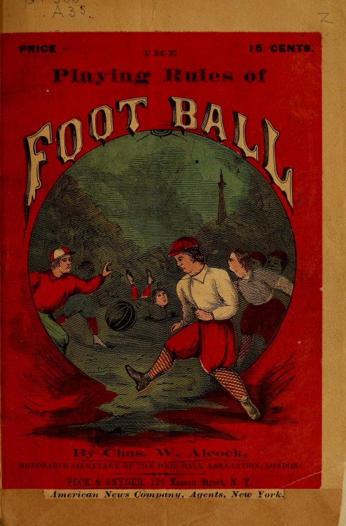 The Playing Rules of Football (Soccer)1871