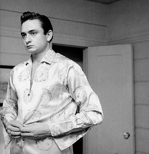  Johnny Cash photographed by John Hamilton, c. 1958.   
