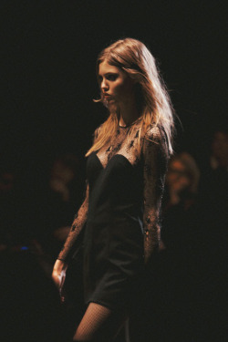leacolombo:  Lindsey Wixson at Saint Laurent