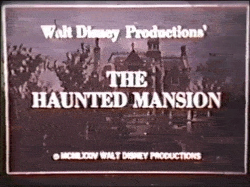 blog-anglophonic:  Early 1970s 8MM souvenir film from Disney’s Haunted Mansion