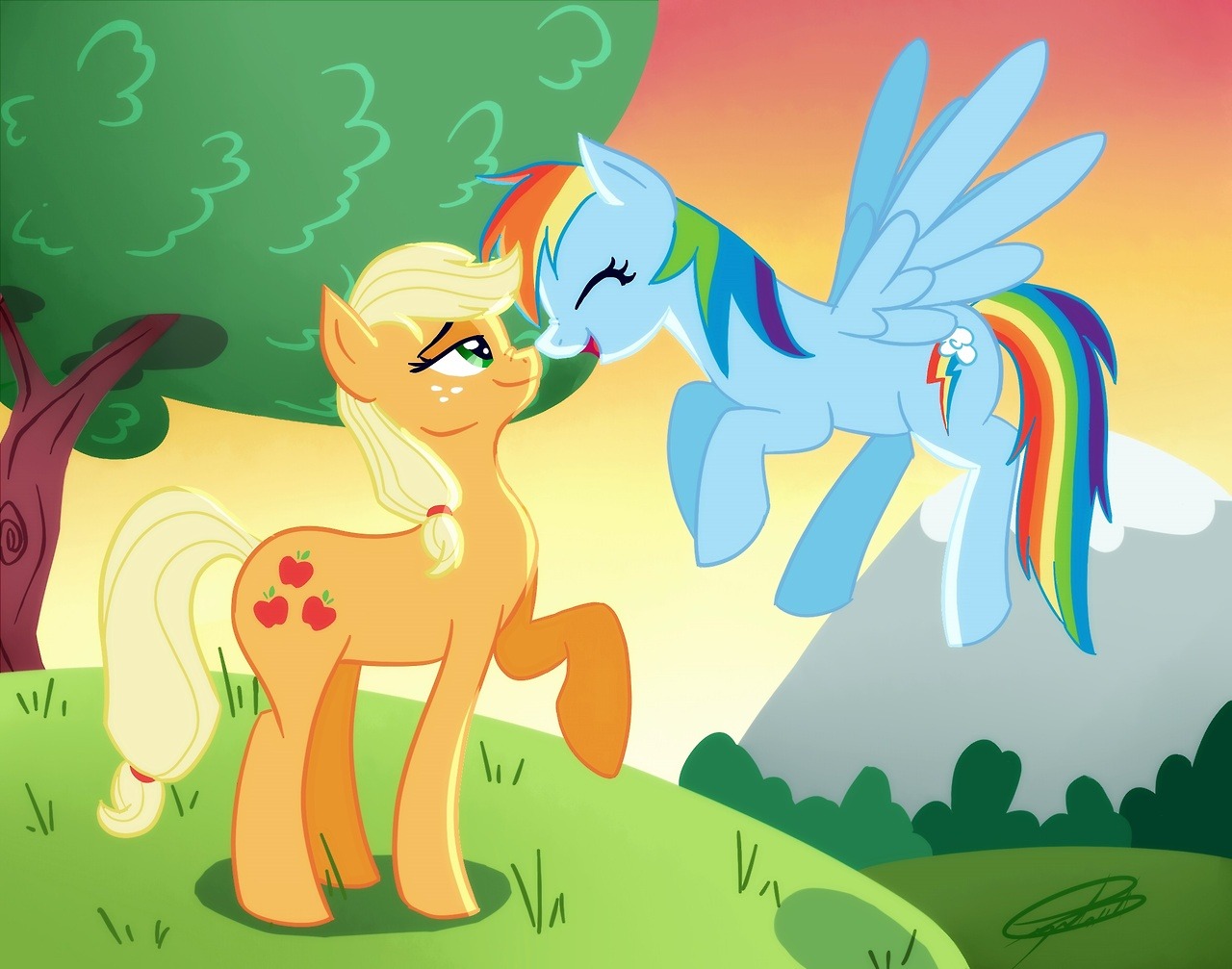 syliera:J’adore le style MLP x3Je m’éclate vraiment à en dessiner ! &lt;3