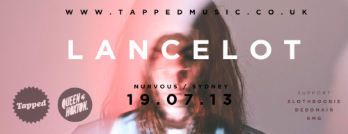 Tapped ft Lancelot
This Friday we welcome one of Australia’s best up and coming house maestros … Lancelot. On the long haul from Sydney to the depths of the Queen of Hoxton basement for an evening of humid house hopscotch, Lancelot has promised to...