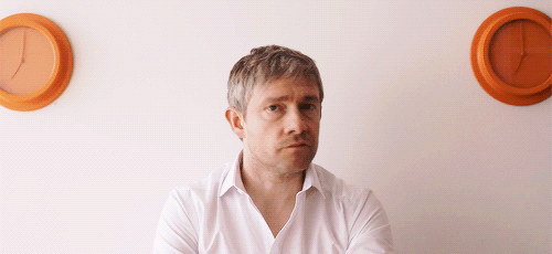 martinfreetrash:valeria2067:rominatrix:Martin Freeman in Paul Weller’s music video Pick it up xGood 