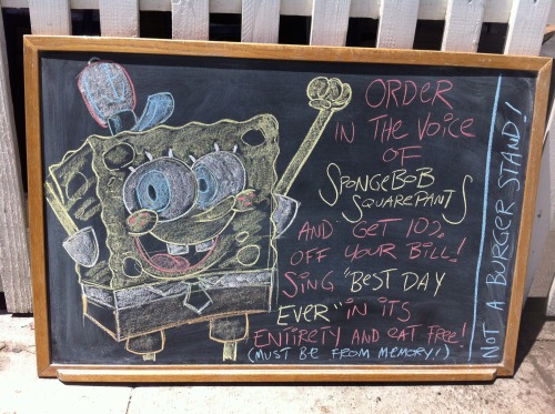 By Kyle! This offer is good at Not A Burger Stand from 7/20-8/6!