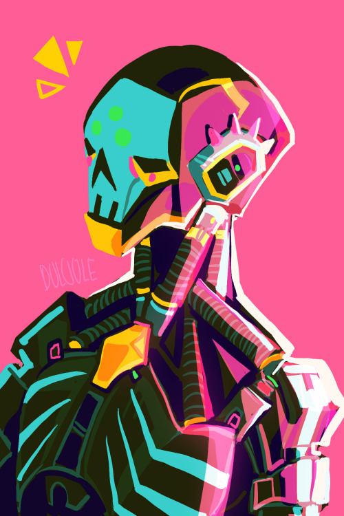 dulciole:Can sombra have a robot gf? can that be a thing?