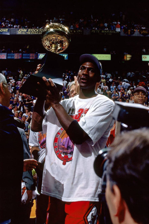 nbafinalsarchive:Michael Jordan 1998 NBA Finals