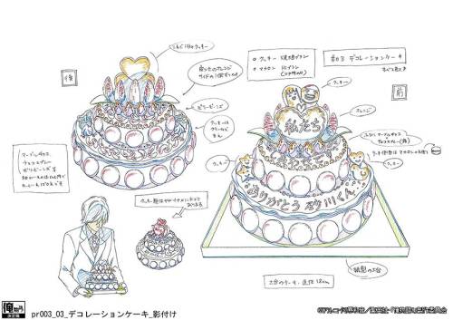 anime-ore:  Ore Monogatari!! Food Design Sheets (Episodes 01-08)チーズケーキ (Cheesecake)マカロン (Macaroon)ザッハトルテ (Sachertorte)ケークサレ (Cake Salé)デコケーキ (Deco Cake)和菓子 (Japanese Confectionery/Japanese Sweets)ロールケーキ