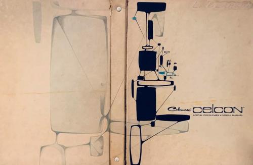 Celanese Celcon Acetal Copolymer Design Manual, 1965Artwork by Syd Mead