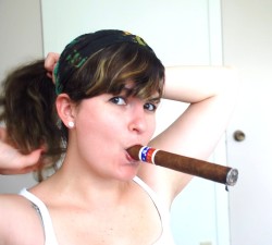 swoop-cypry02:  awesome cigar cutie